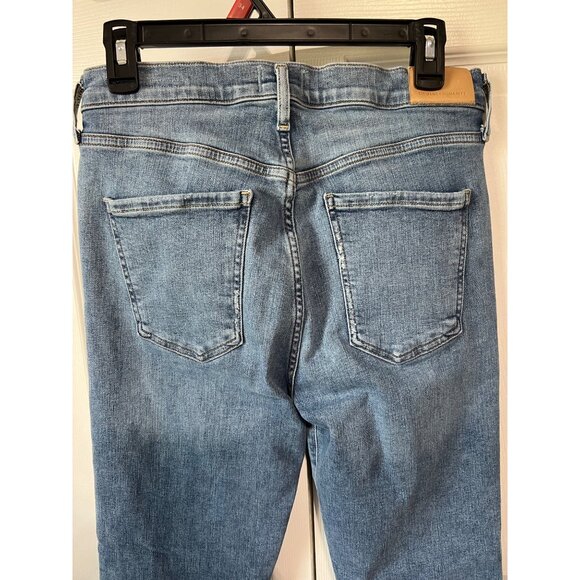 Citizens Of Humanity Blue Faded Flare Jeans Womens Size 29 Denim Casual Style - Picture 4 of 13